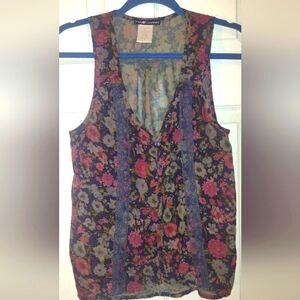 Love Squared floral tank top